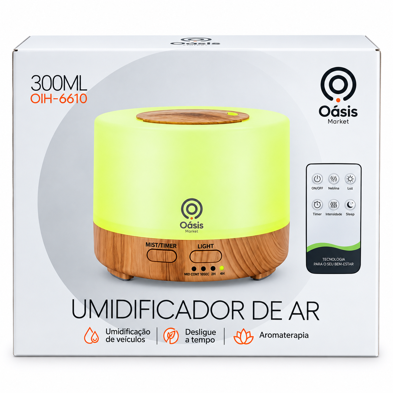 Umidificador de Ar Oásis OIH-6610